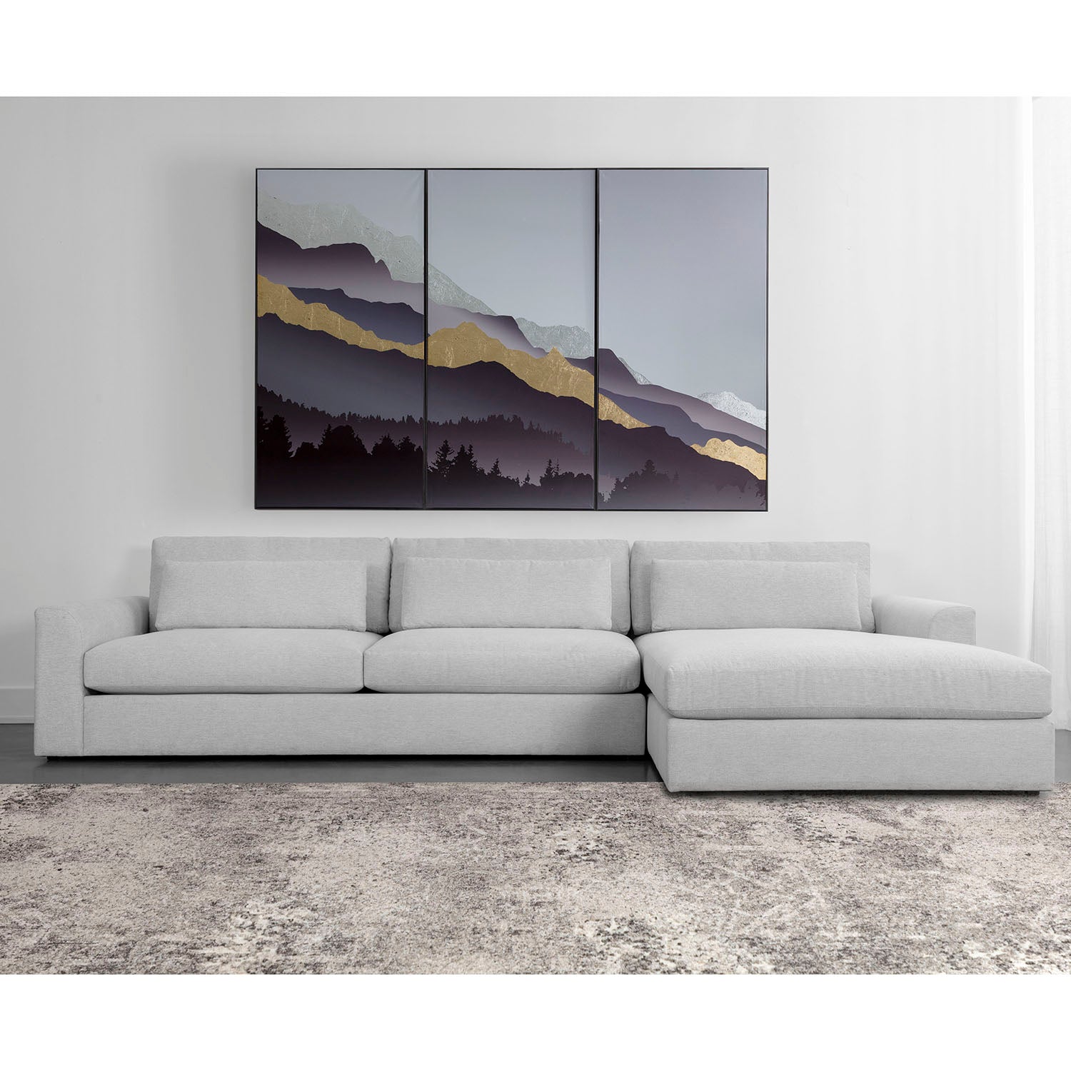 Sunpan Merrick Chaise Sofa