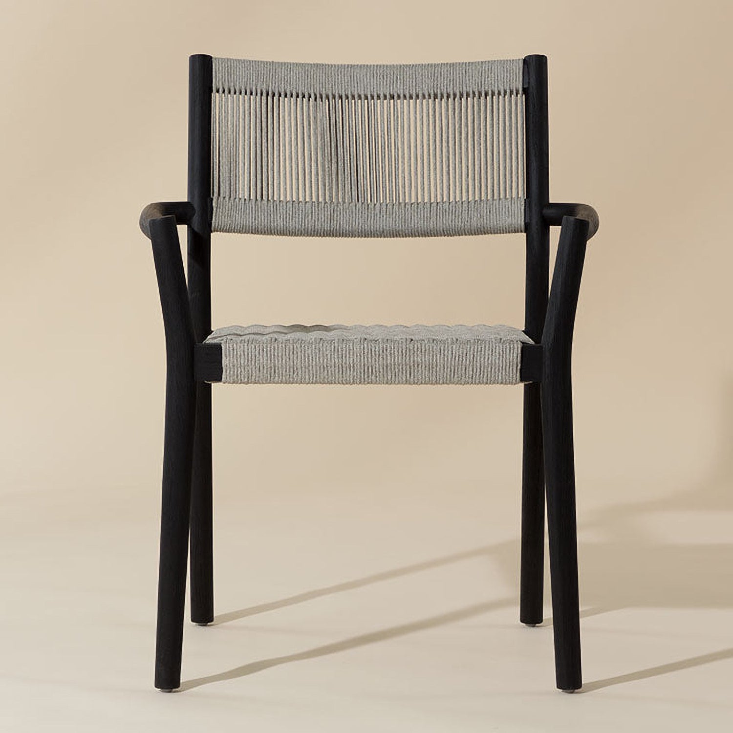 Sunpan Kavala Stackable Outdoor Dining Armchair Set of 2