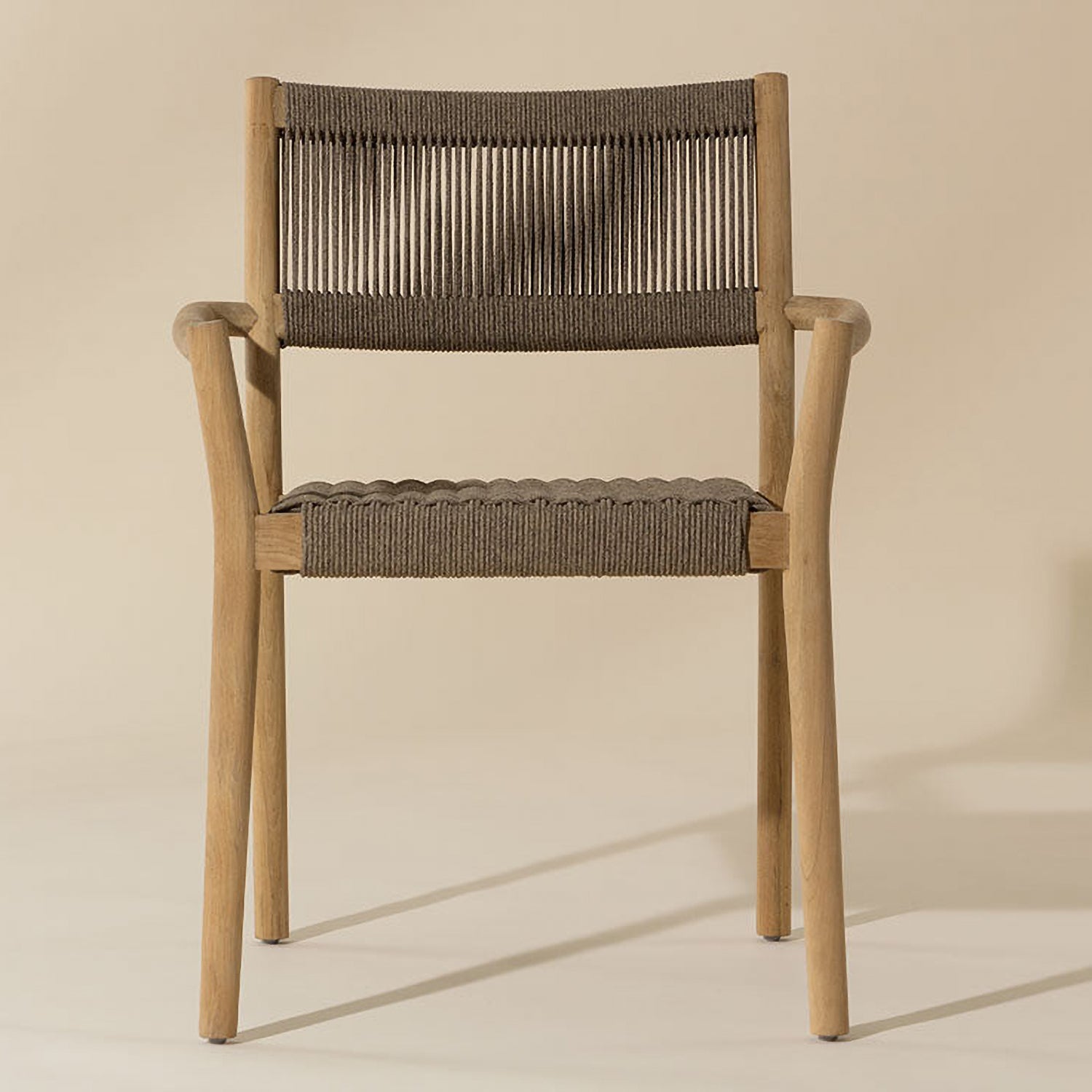 Sunpan Kavala Stackable Outdoor Dining Armchair Set of 2