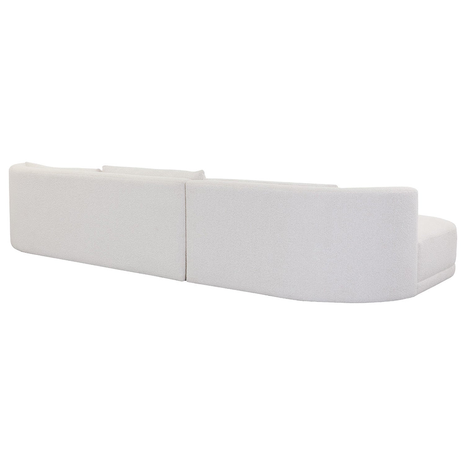 Sunpan Laken Chaise Sectional Sofa