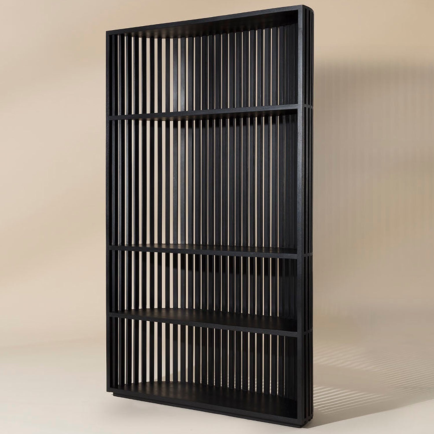 Sunpan Black Tessa Bookcase