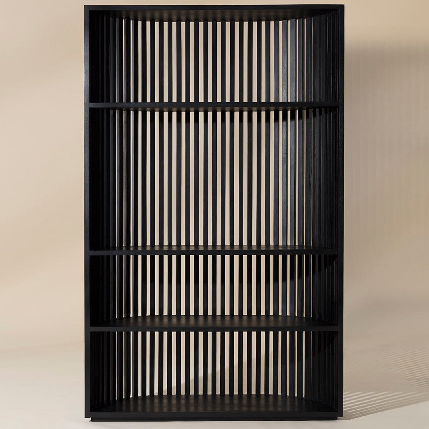 Sunpan Black Tessa Bookcase