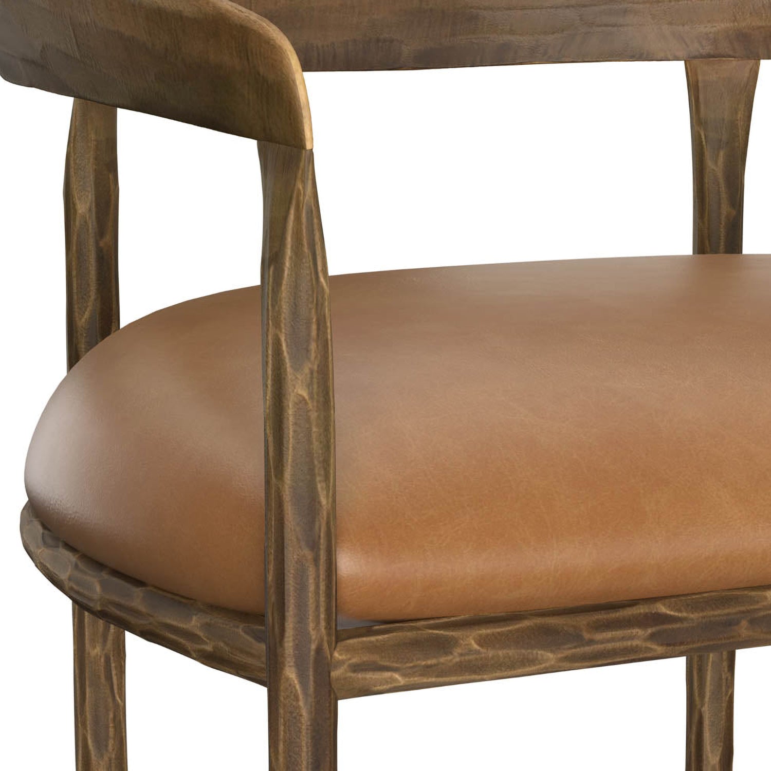 Sunpan Zanatta Tan Barstool Set of 2