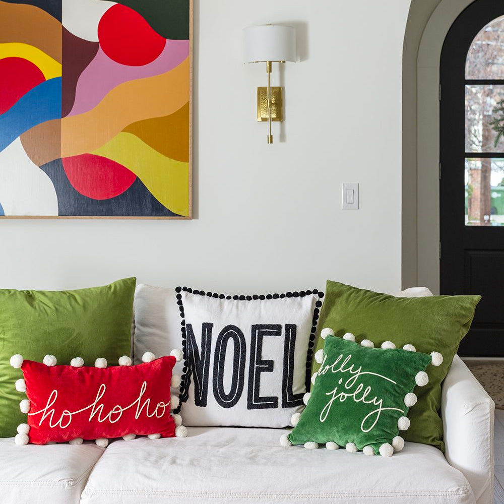 Claus Noel Pillow Cover