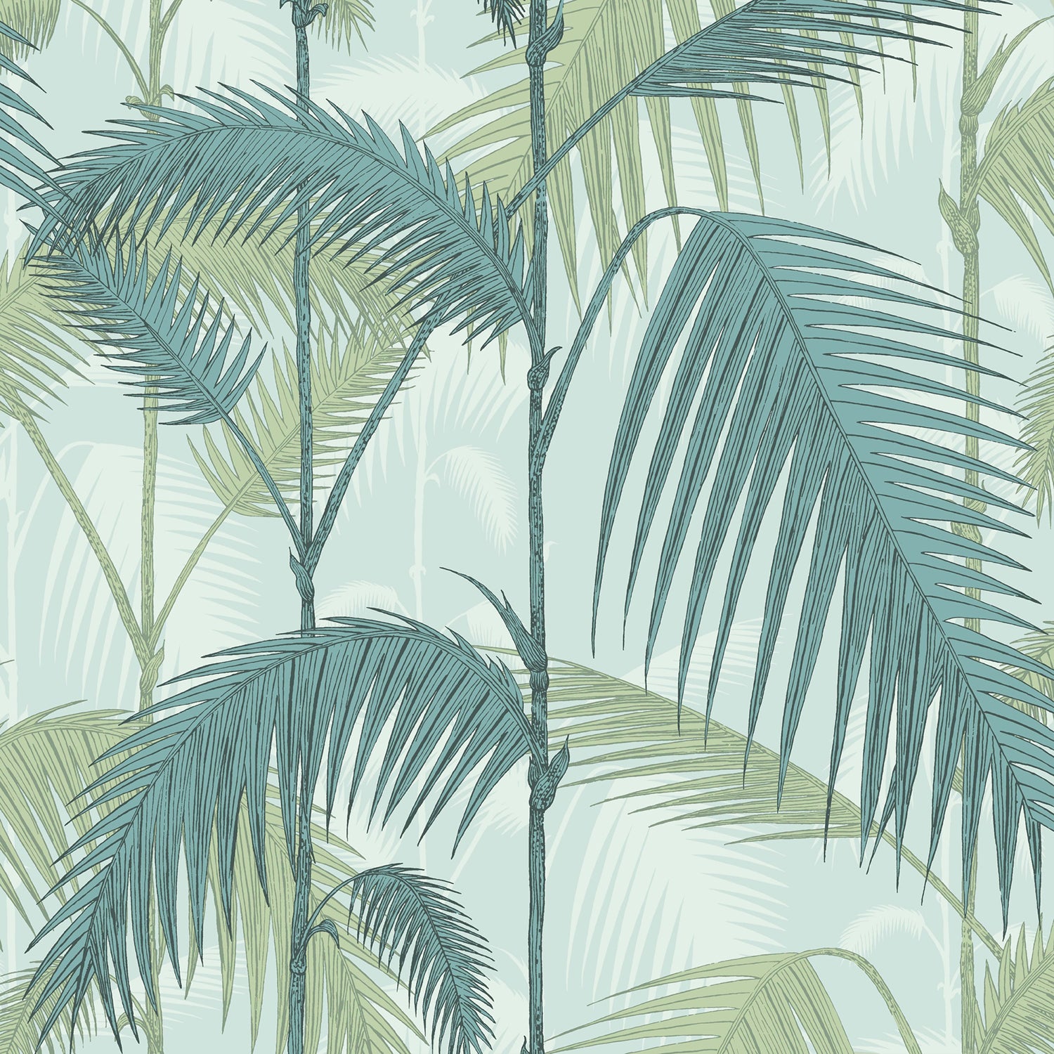 Cole & Son Icons Palm Jungle Wallpaper
