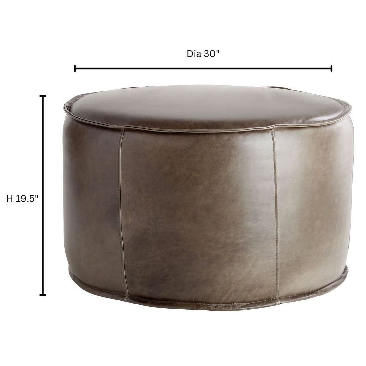 Cyan Design Lusso Pouf