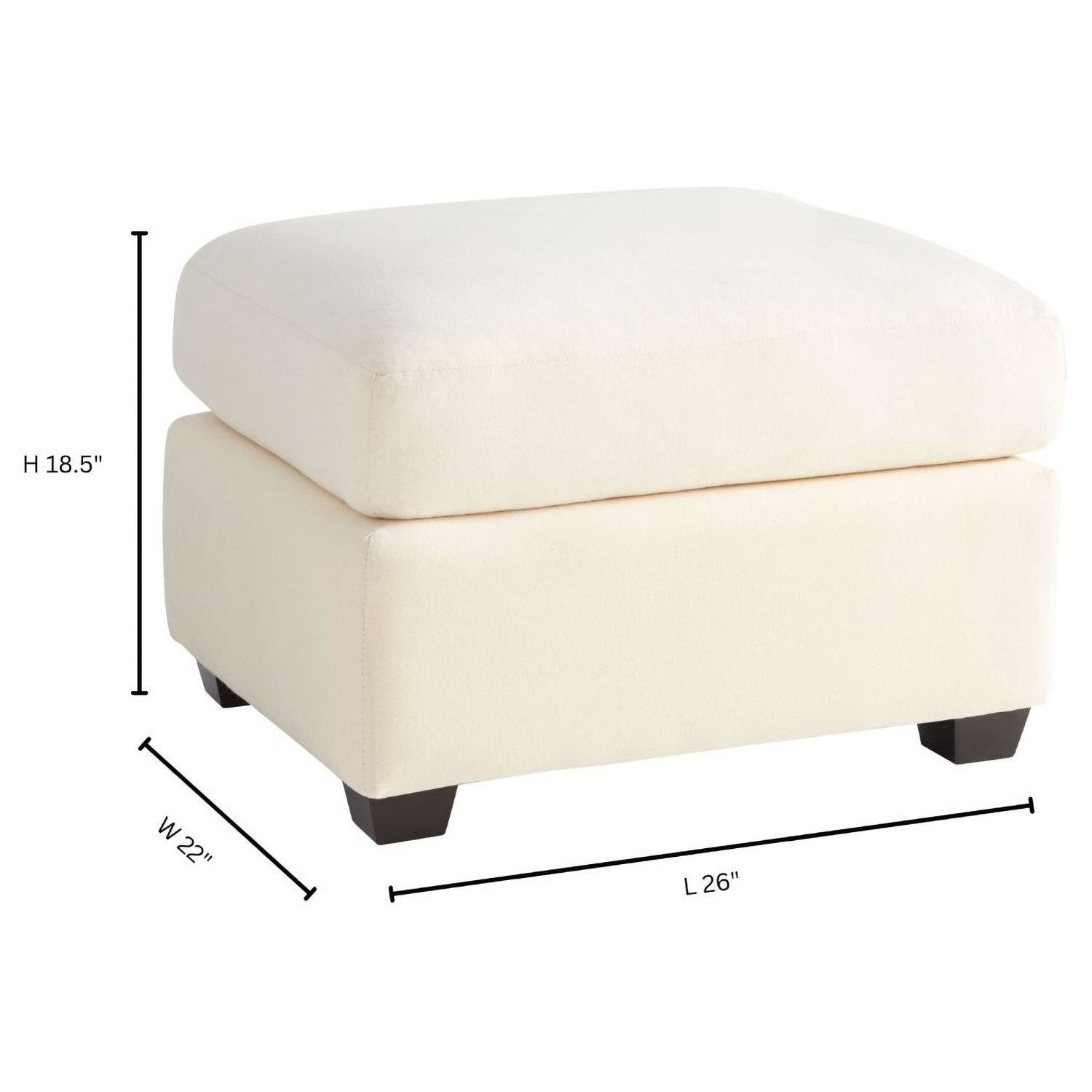 Cyan Design Sovente COM Ottoman