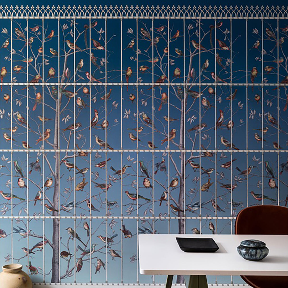 Cole & Son Fornasetti Uccelli Mural Wallpaper
