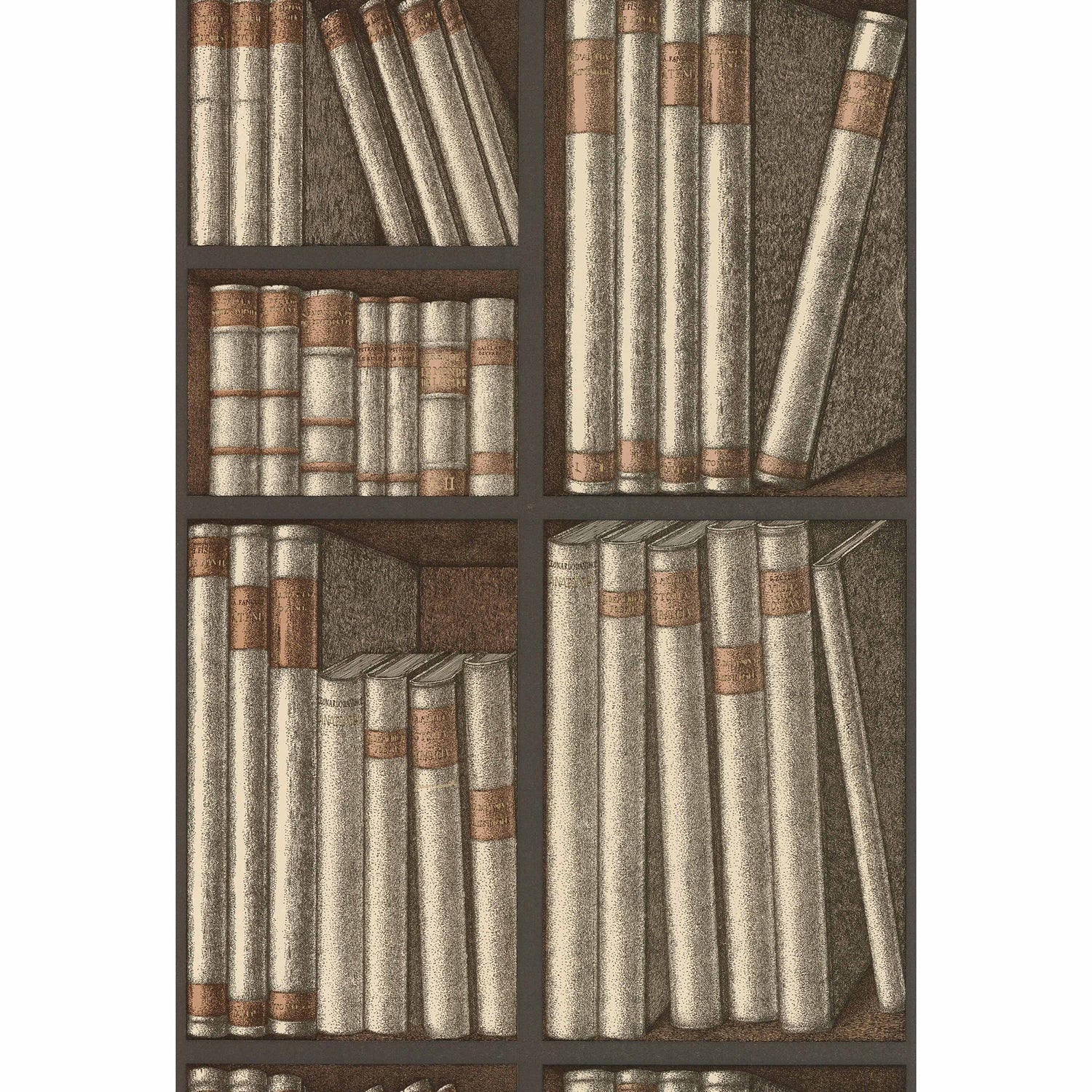 Cole & Son Fornasetti Senza Tempo Ex Libris Wallpaper