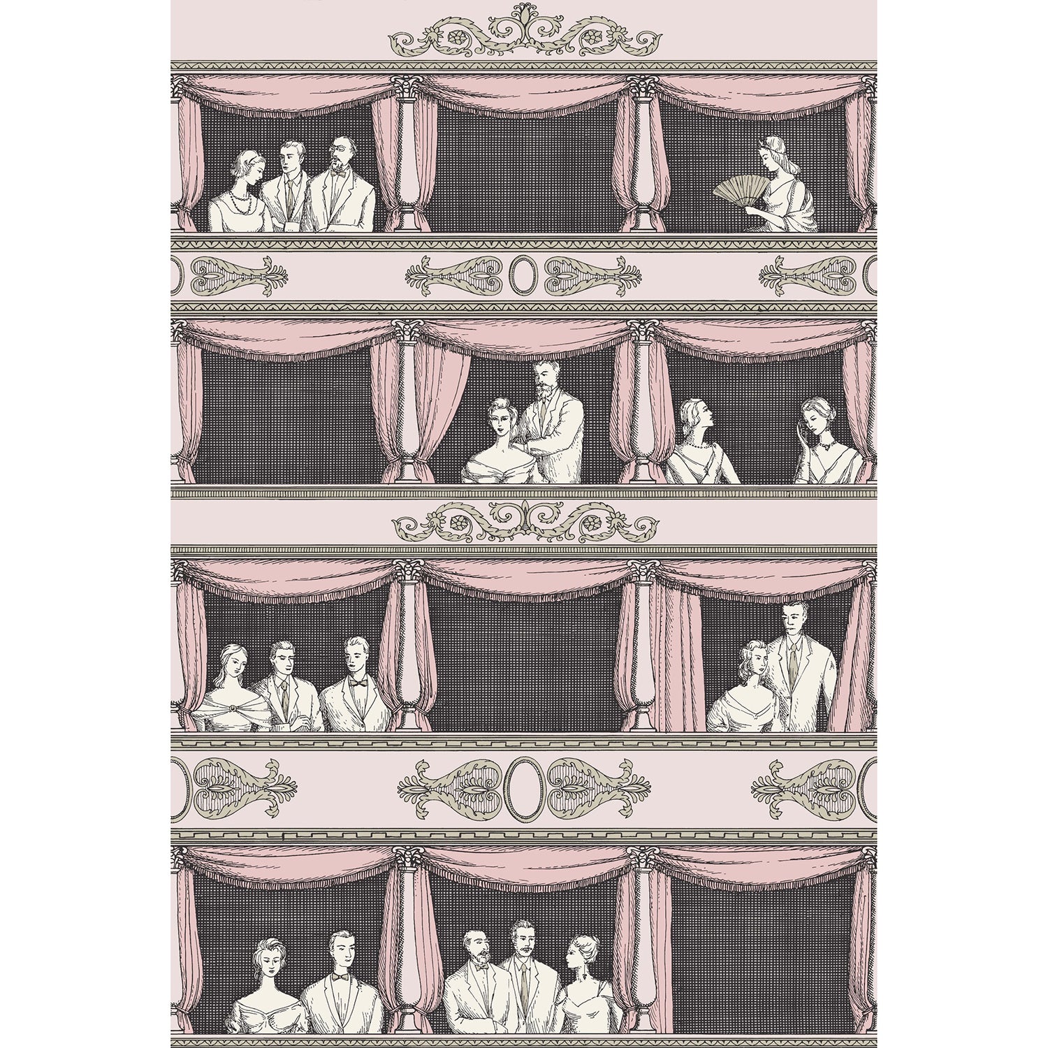 Cole & Son Fornasetti Senza Tempo Teatro Wallpaper