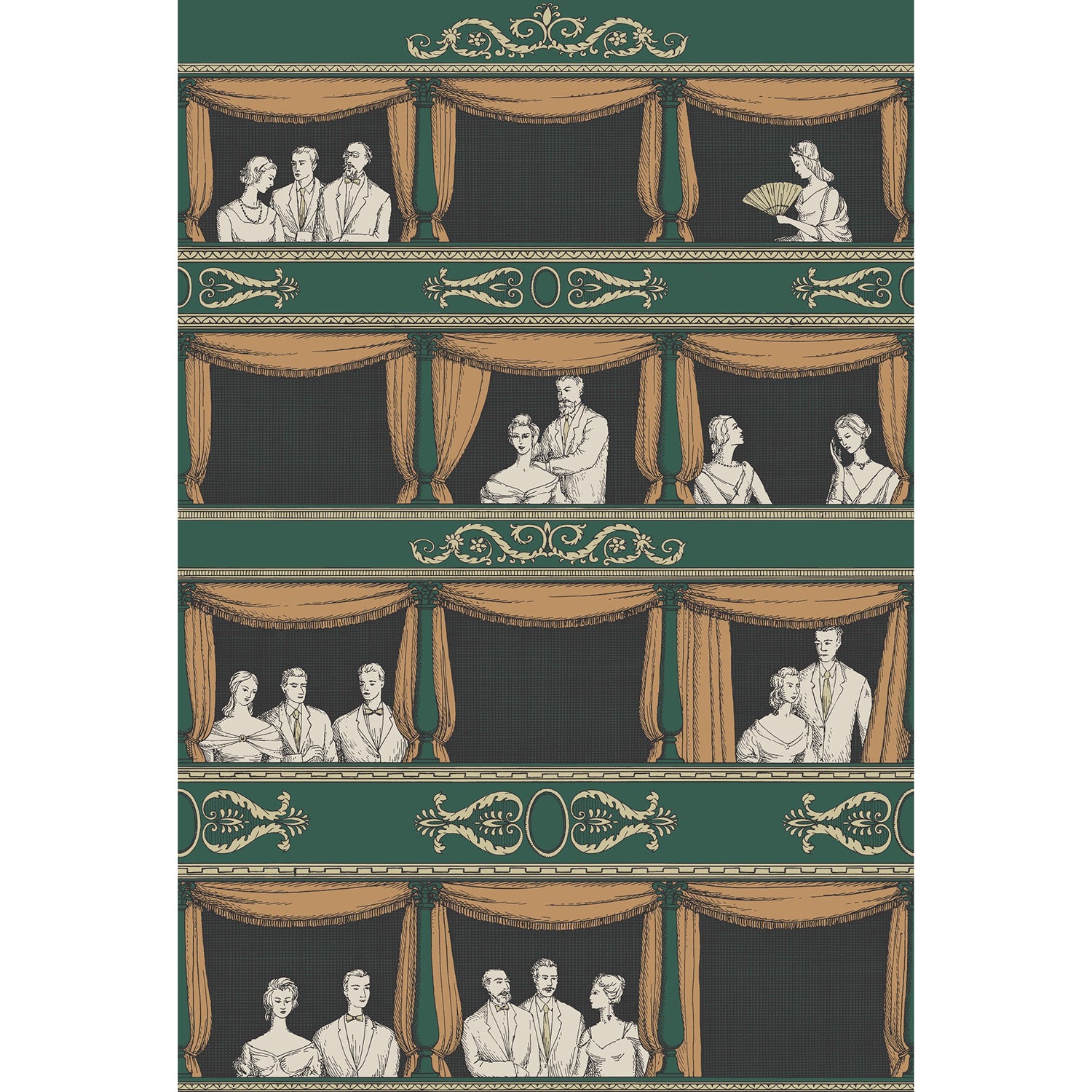 Cole & Son Fornasetti Senza Tempo Teatro Wallpaper