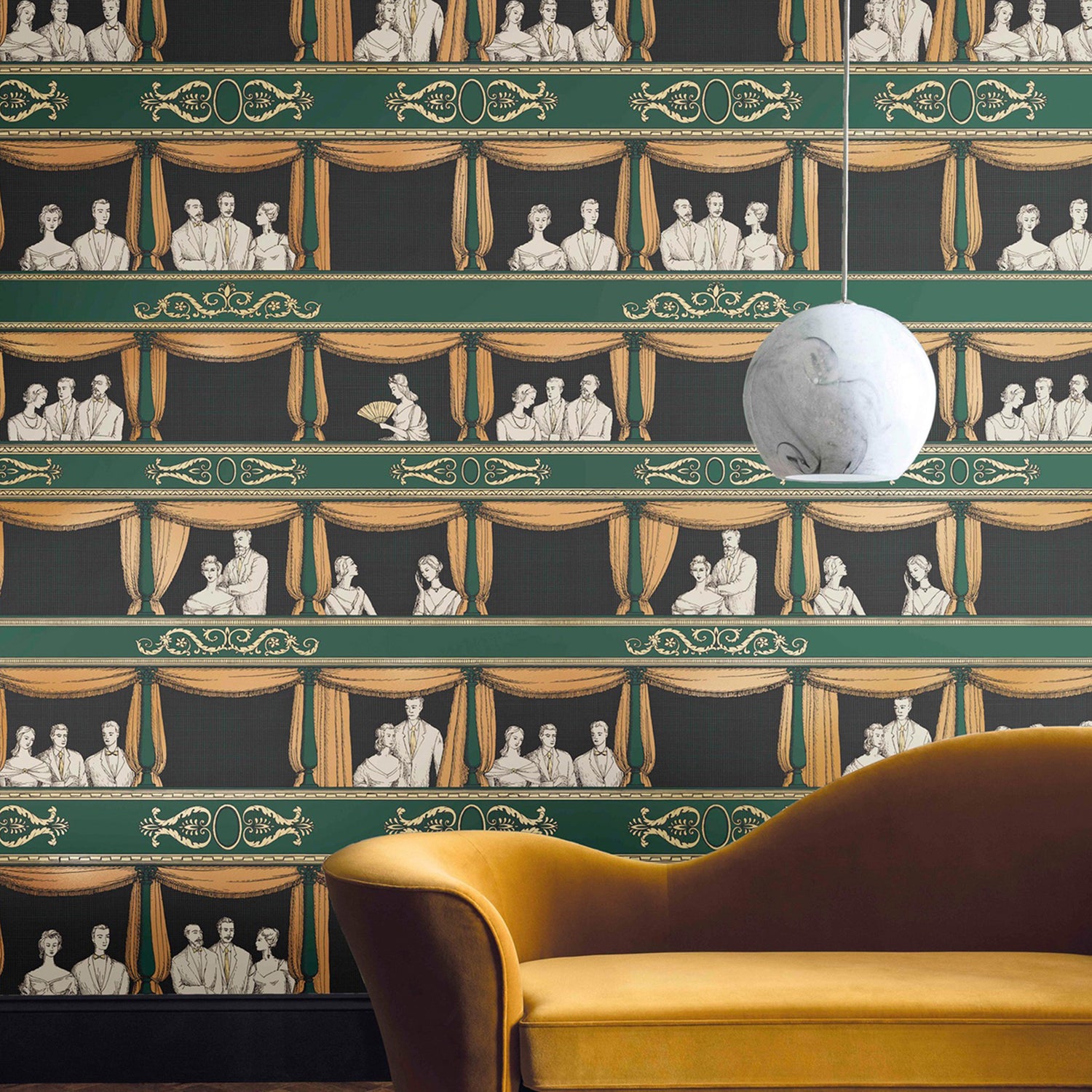 Cole & Son Fornasetti Senza Tempo Teatro Wallpaper