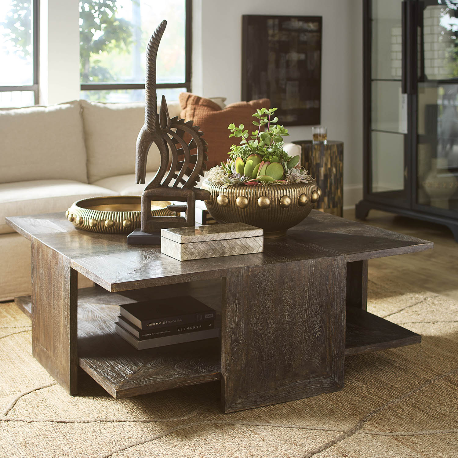 Cyan Design x J Kent Martin Alta Cocktail Table