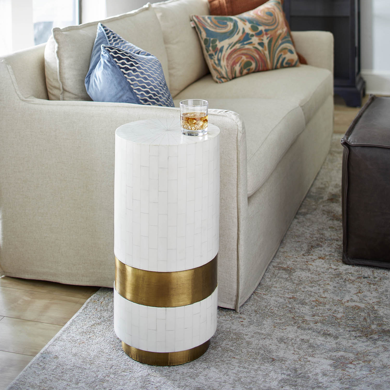 Cyan Design x J Kent Martin Monoco Side Table