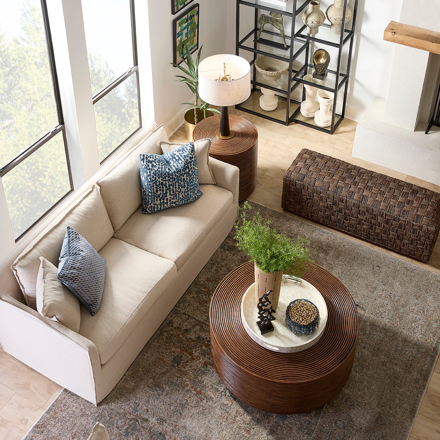 Cyan Design x J Kent Martin Milos Bench