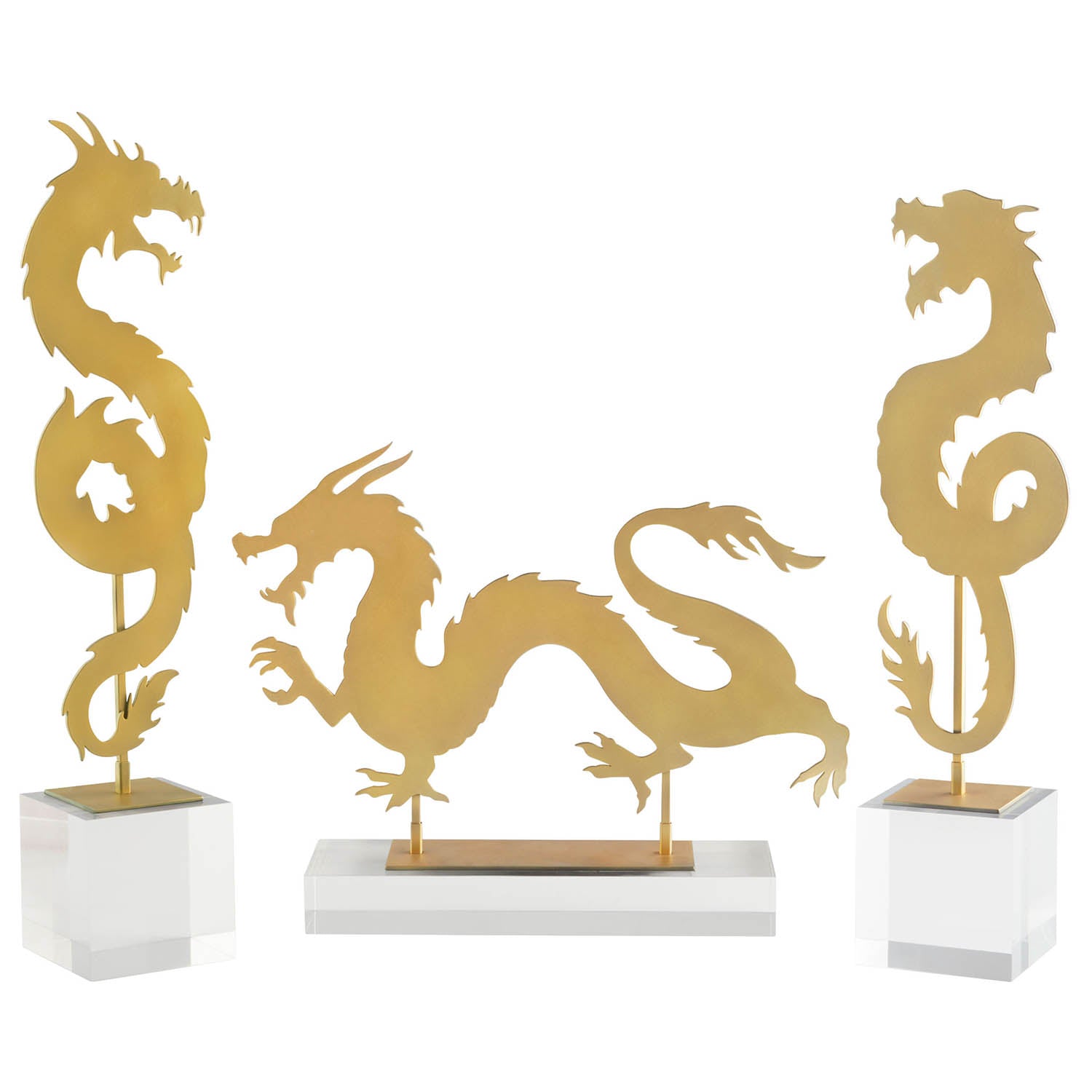 Cyan Design x J Kent Martin Haku Dragon Sculpture