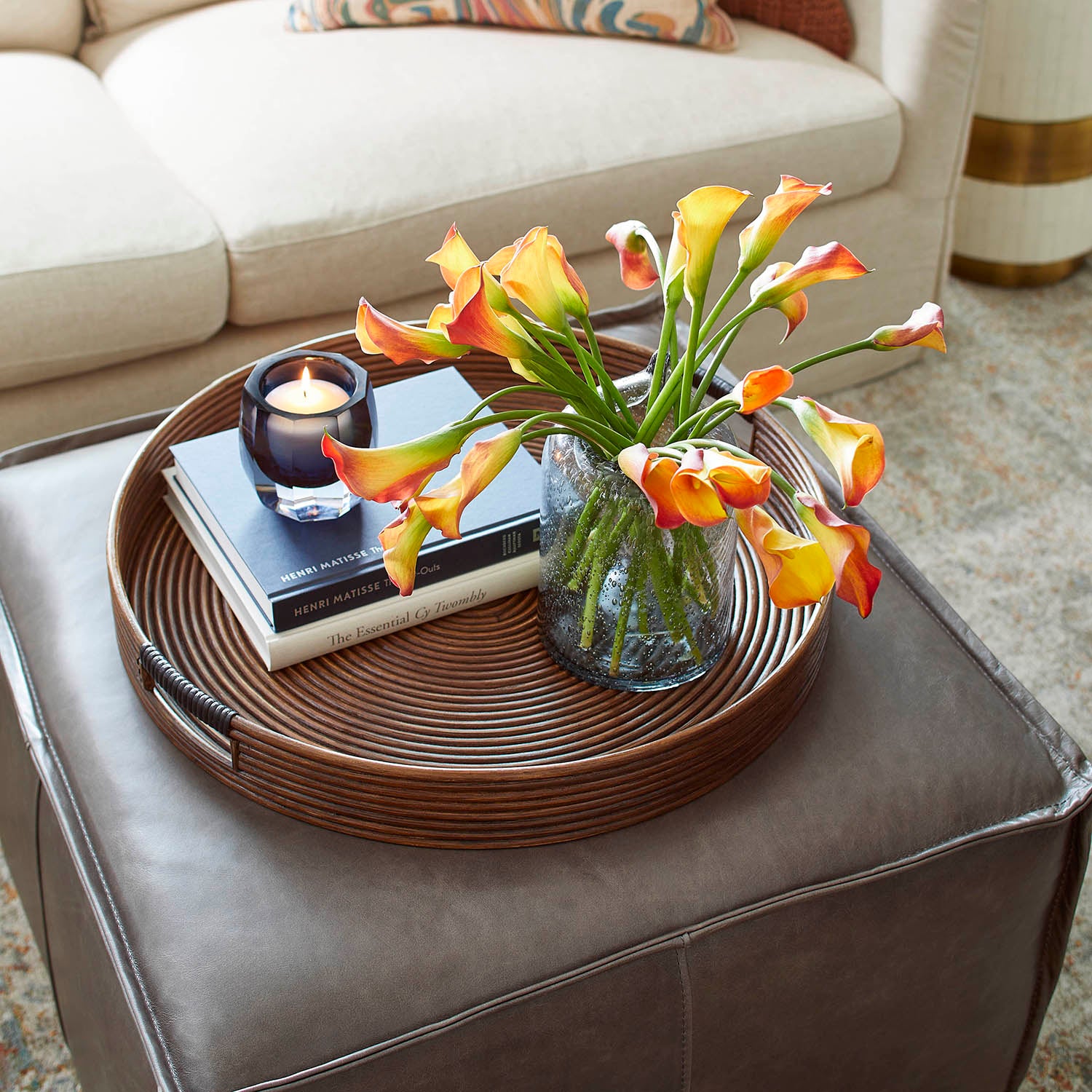 Cyan Design x J Kent Martin Papeete Round Tray