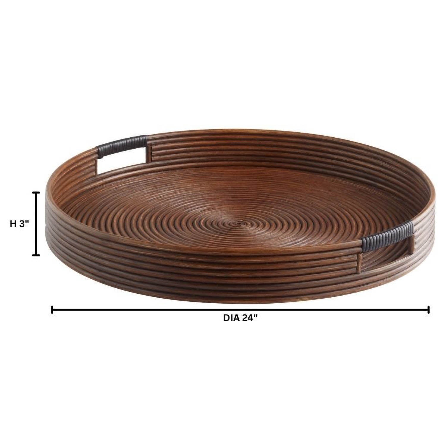 Cyan Design x J Kent Martin Papeete Round Tray