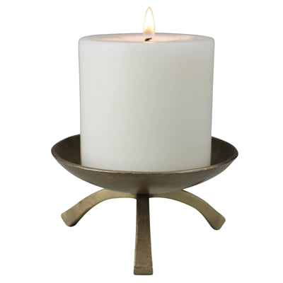 Giza Footed Pillar Candle Holder