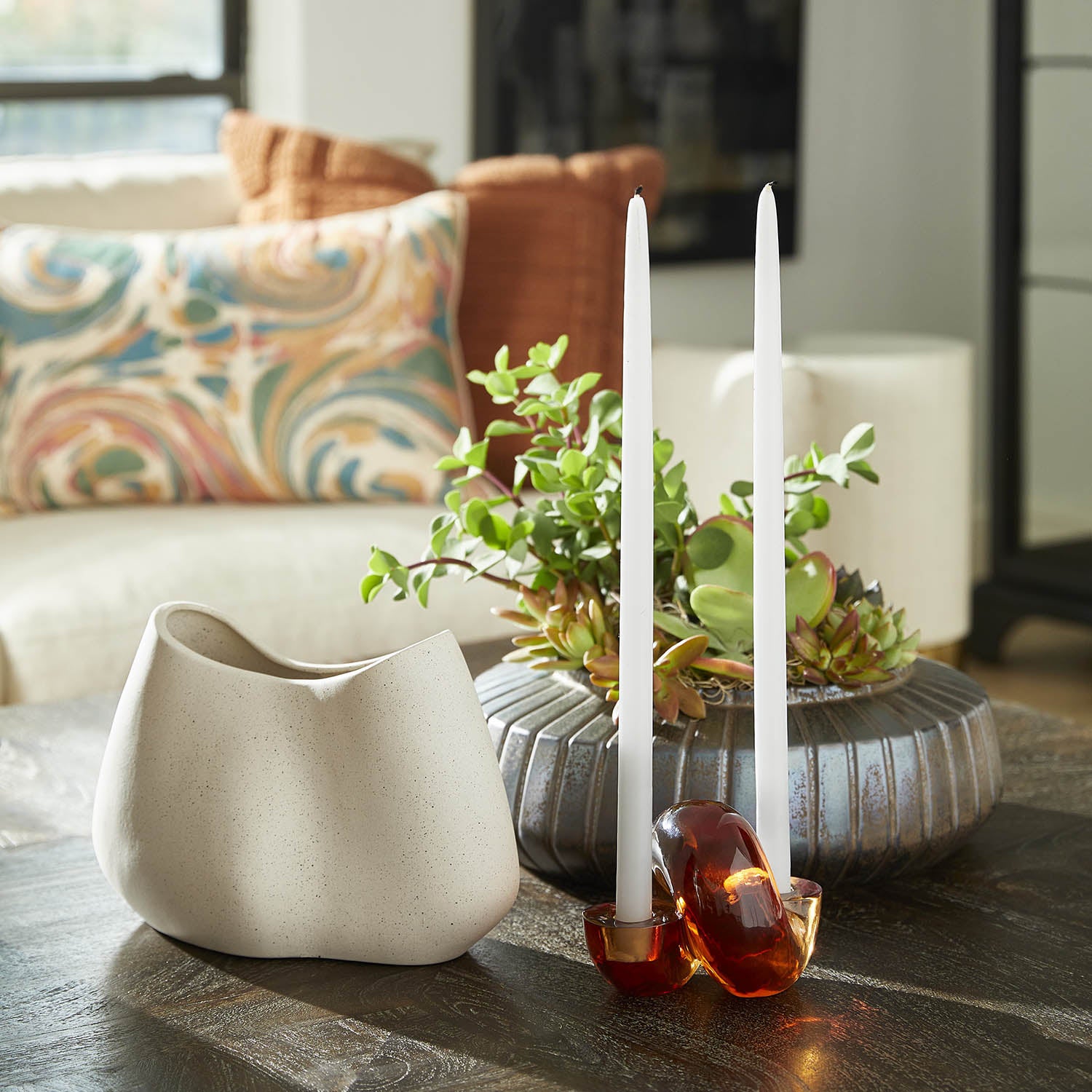 Cyan Design x Thom Filicia Organic Pinched Bowl