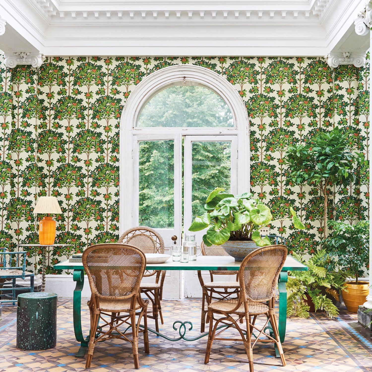 Cole & Son Seaville Orange Blossom Wallpaper