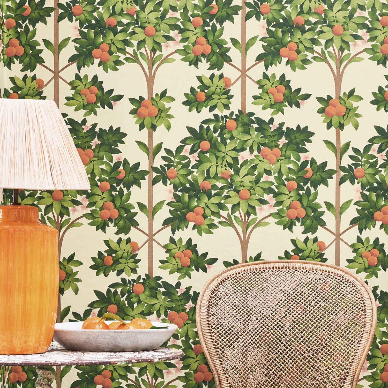 Cole & Son Seaville Orange Blossom Wallpaper