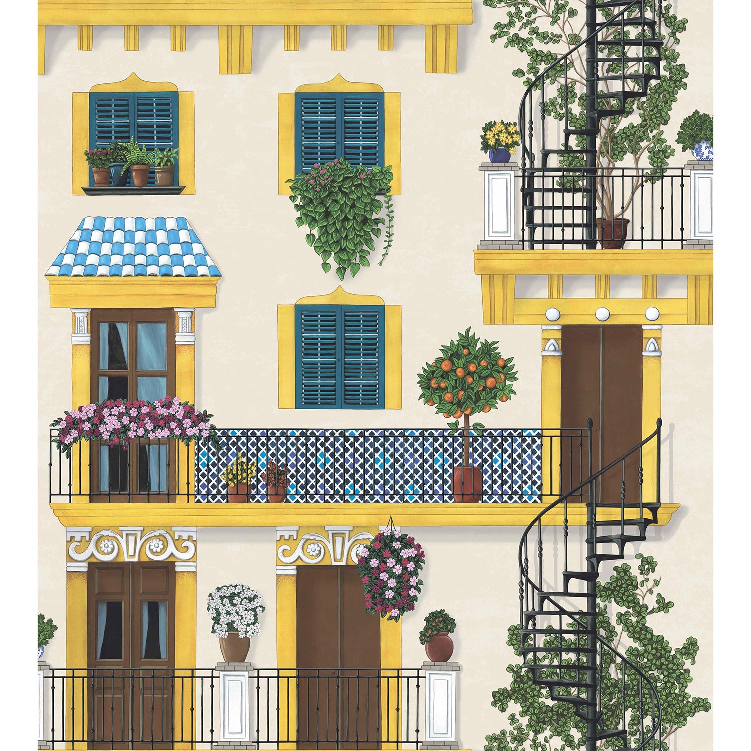 Cole & Son Seville Alfaro Wallpaper