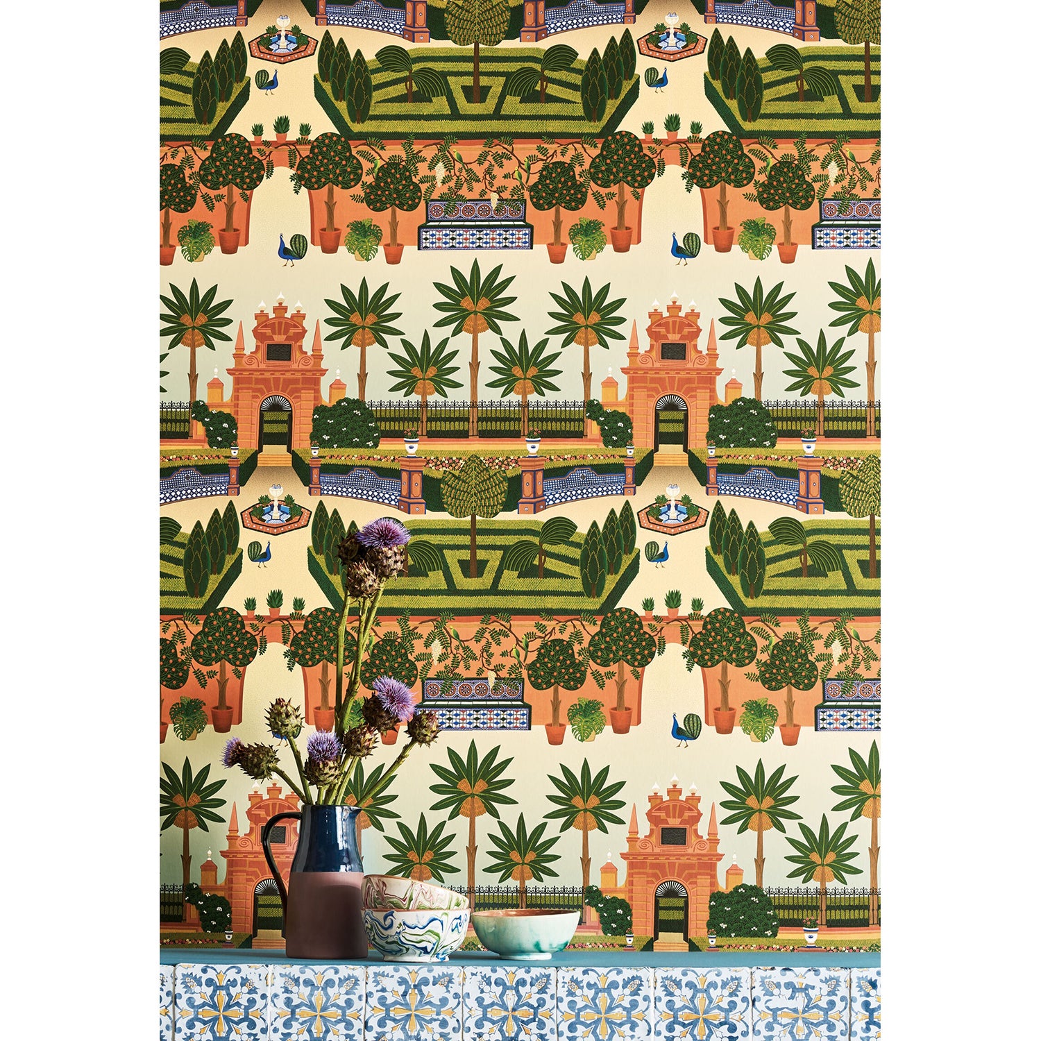 Cole & Son Seville Alcazar Gardens Wallpaper