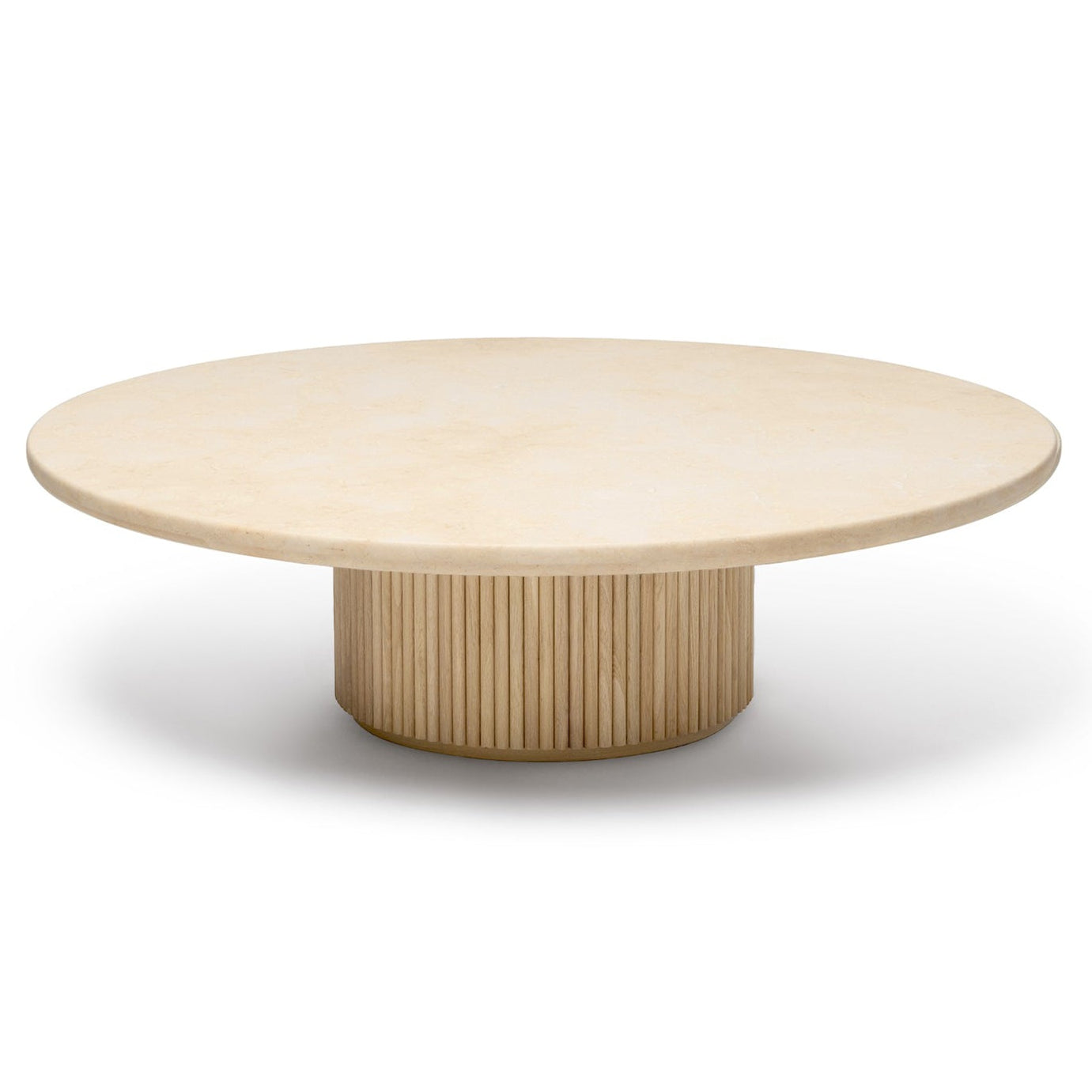 Interlude Home Laurel Honey Large Round Cocktail