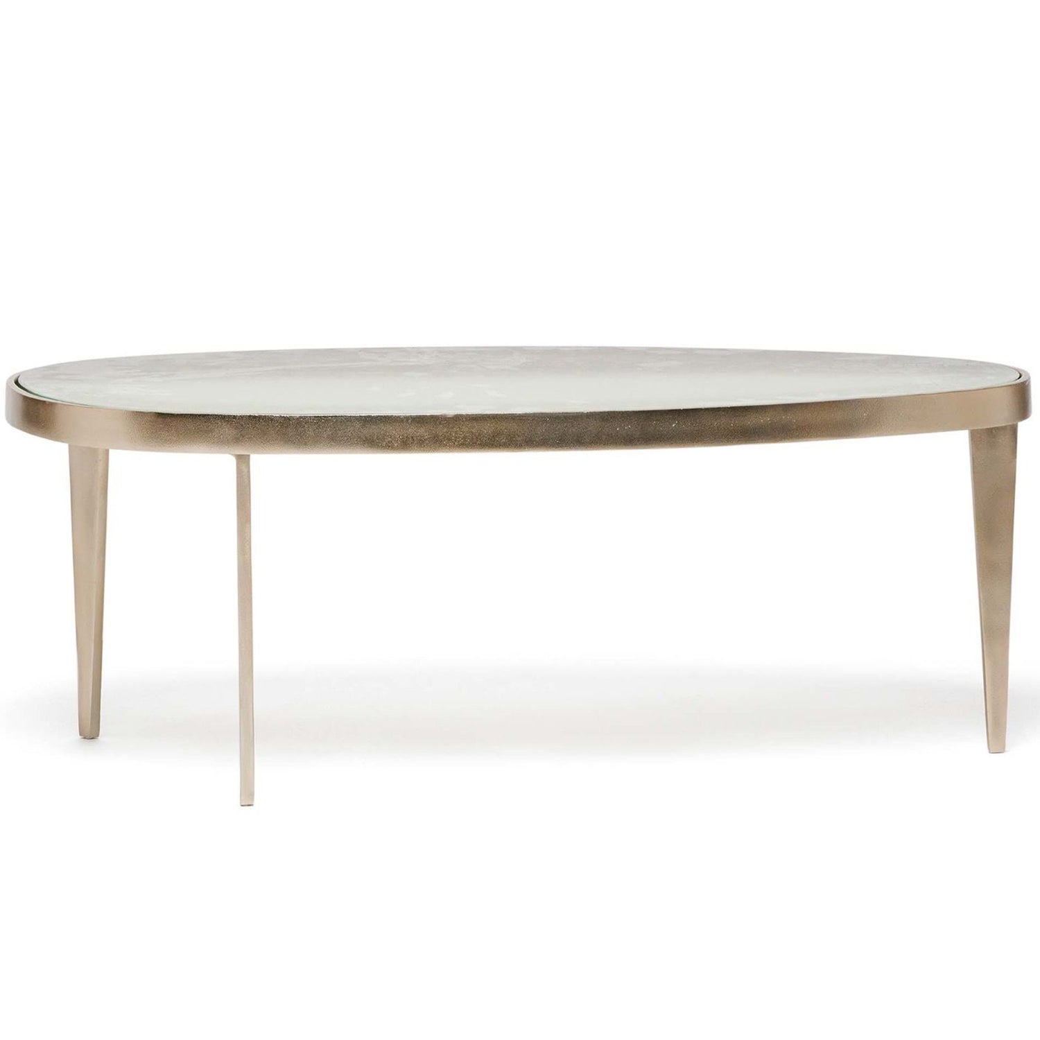 Interlude Home Jan Oval Cocktail Table