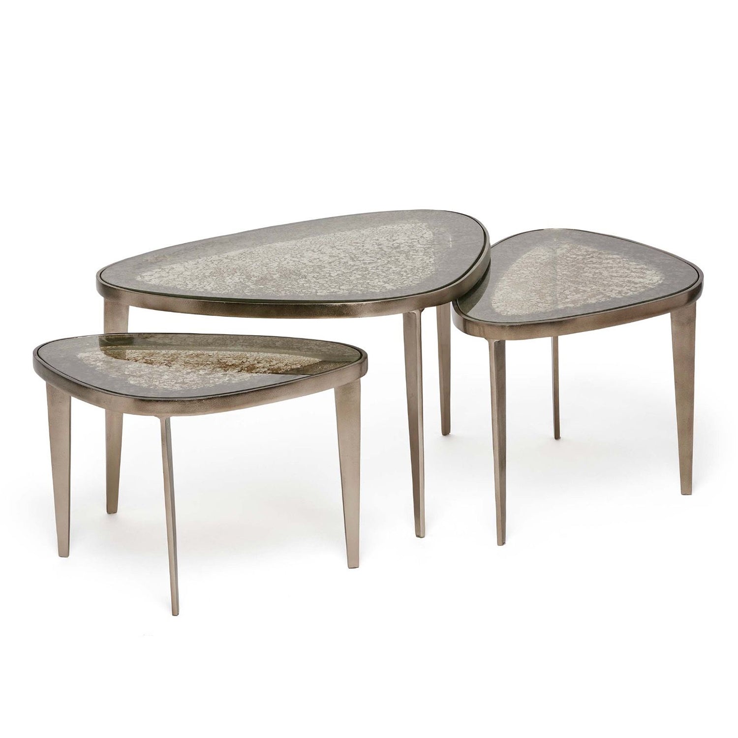 Interlude Home Jan Bunching Cocktail Table Set of 3