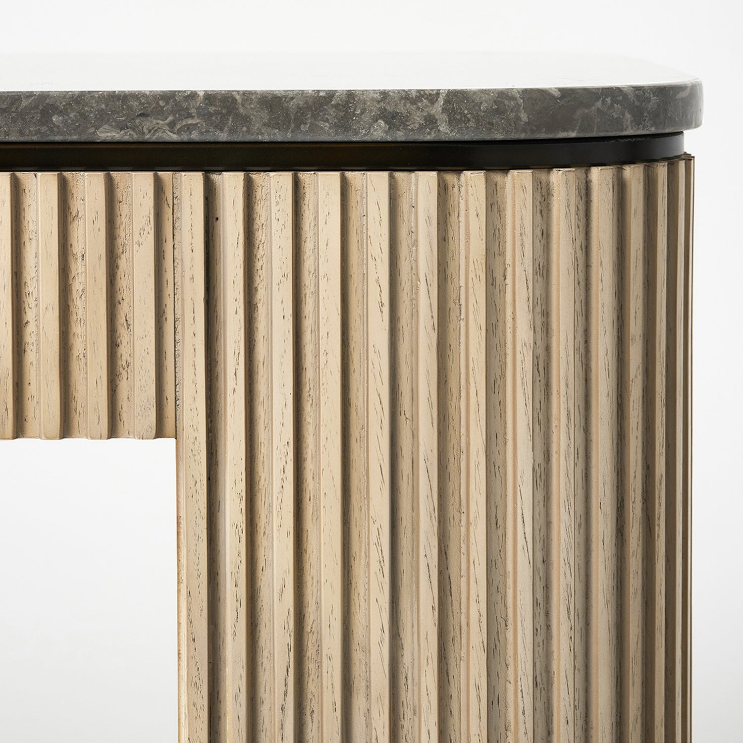 Interlude Home Morrison Washed Taupe Desk