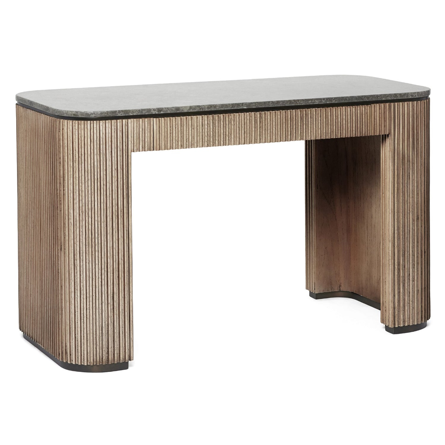 Interlude Home Morrison Washed Taupe Desk