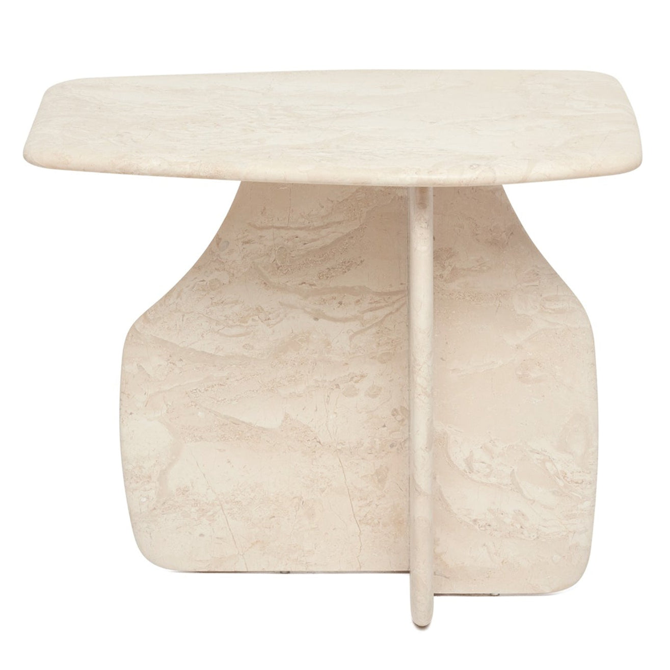 Interlude Home Celine Biscuit Side Table