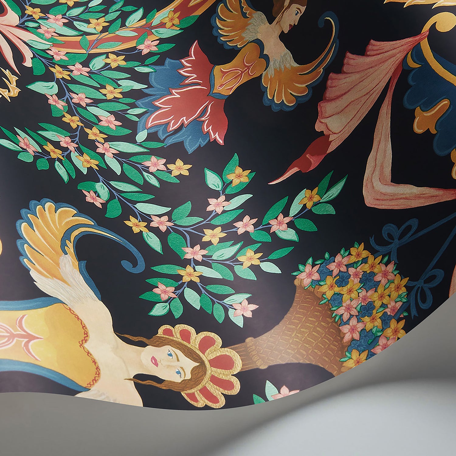 Cole & Son Historic Royal Palaces Great Masters Chamber Angels Wallpaper