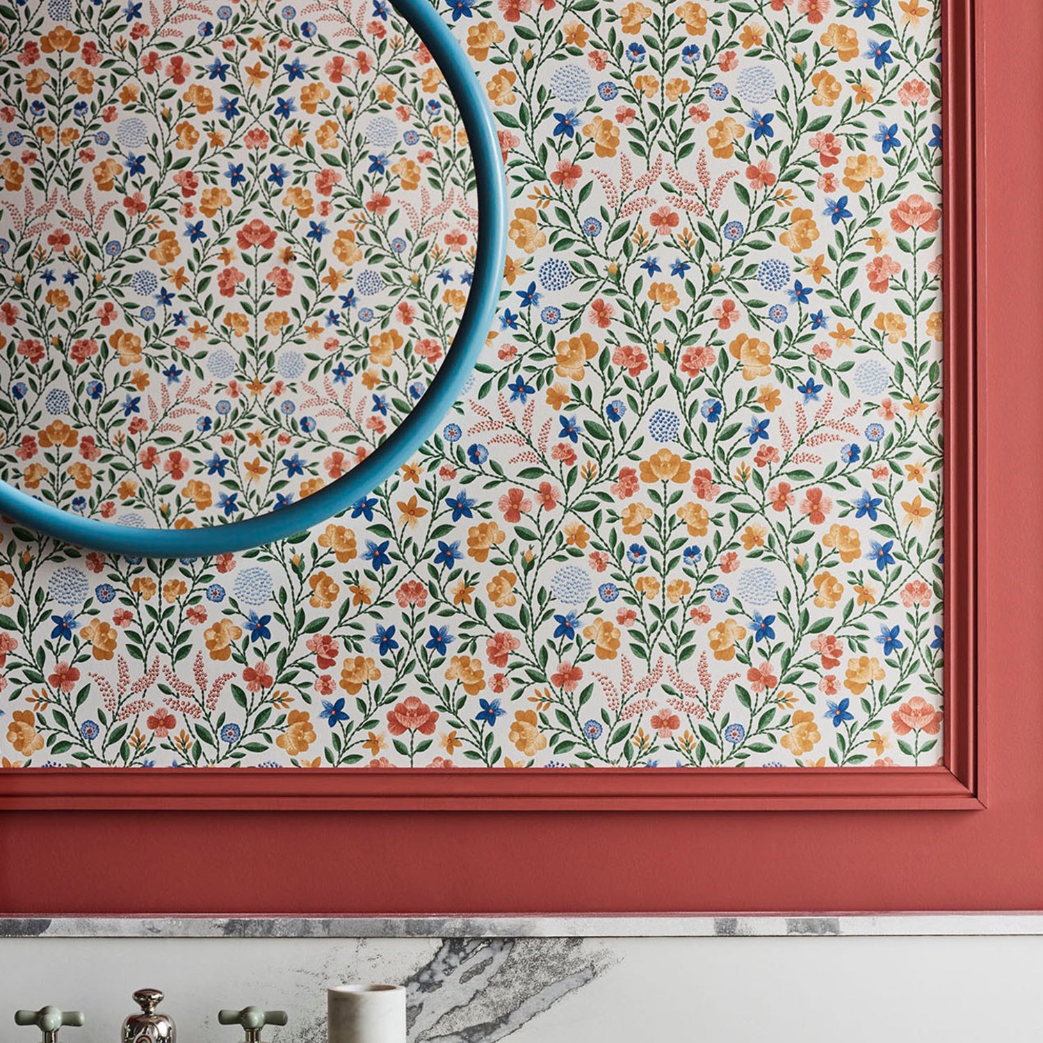 Cole & Son Historic Royal Palaces Great Masters Court Embroidery Wallpaper