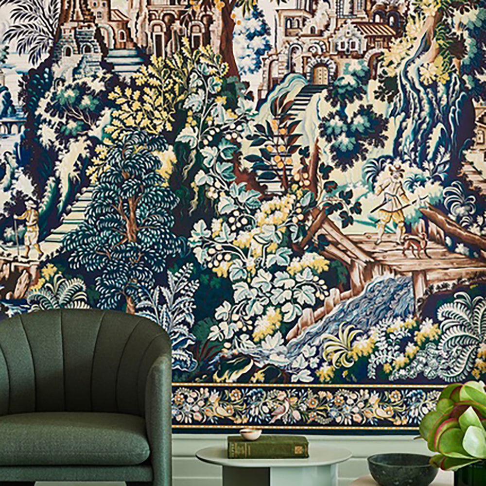 Cole & Son Historic Royal Palaces Great Masters Verdure Tapestry Mural Wallpaper