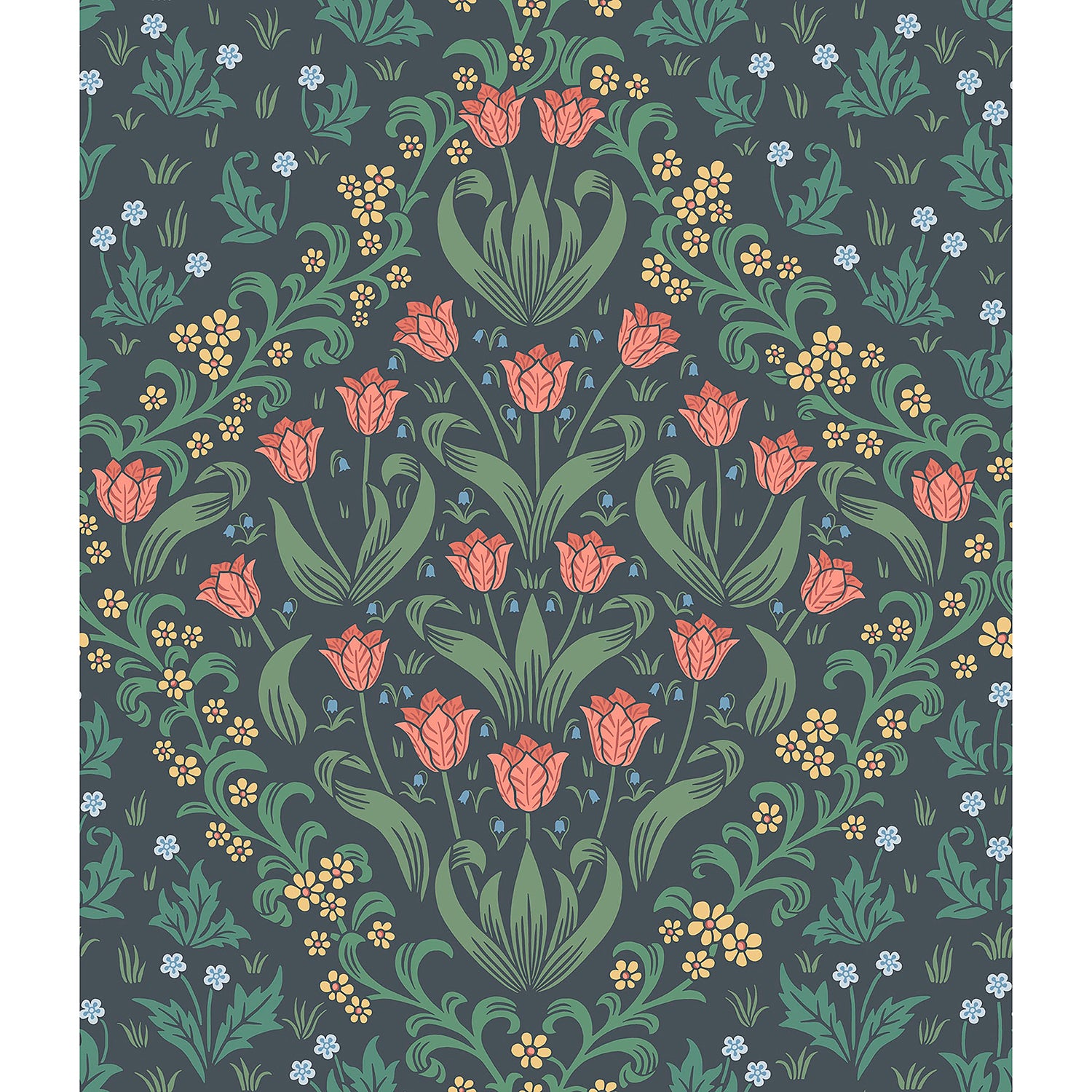 Cole & Son Historic Royal Palaces Great Masters Tudor Garden Wallpaper