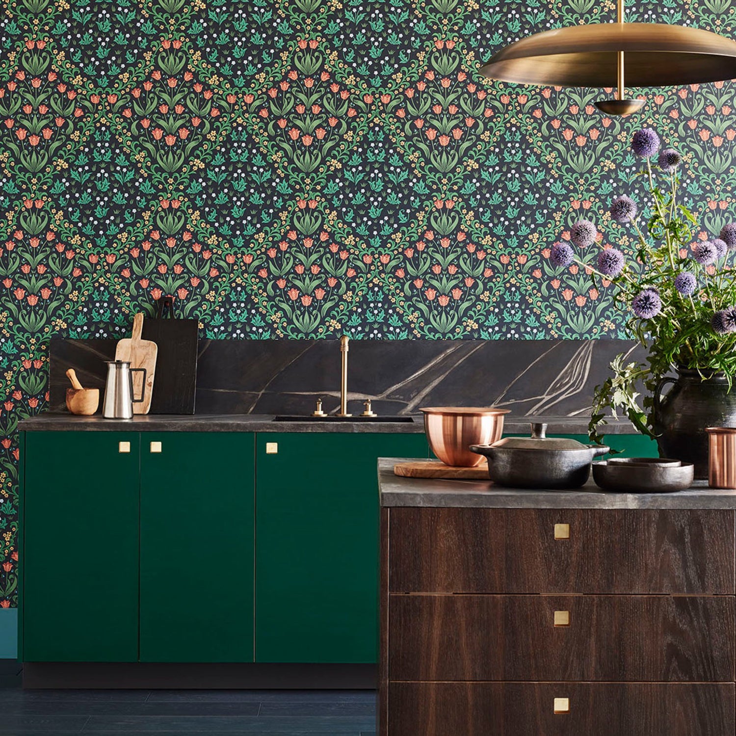 Cole & Son Historic Royal Palaces Great Masters Tudor Garden Wallpaper