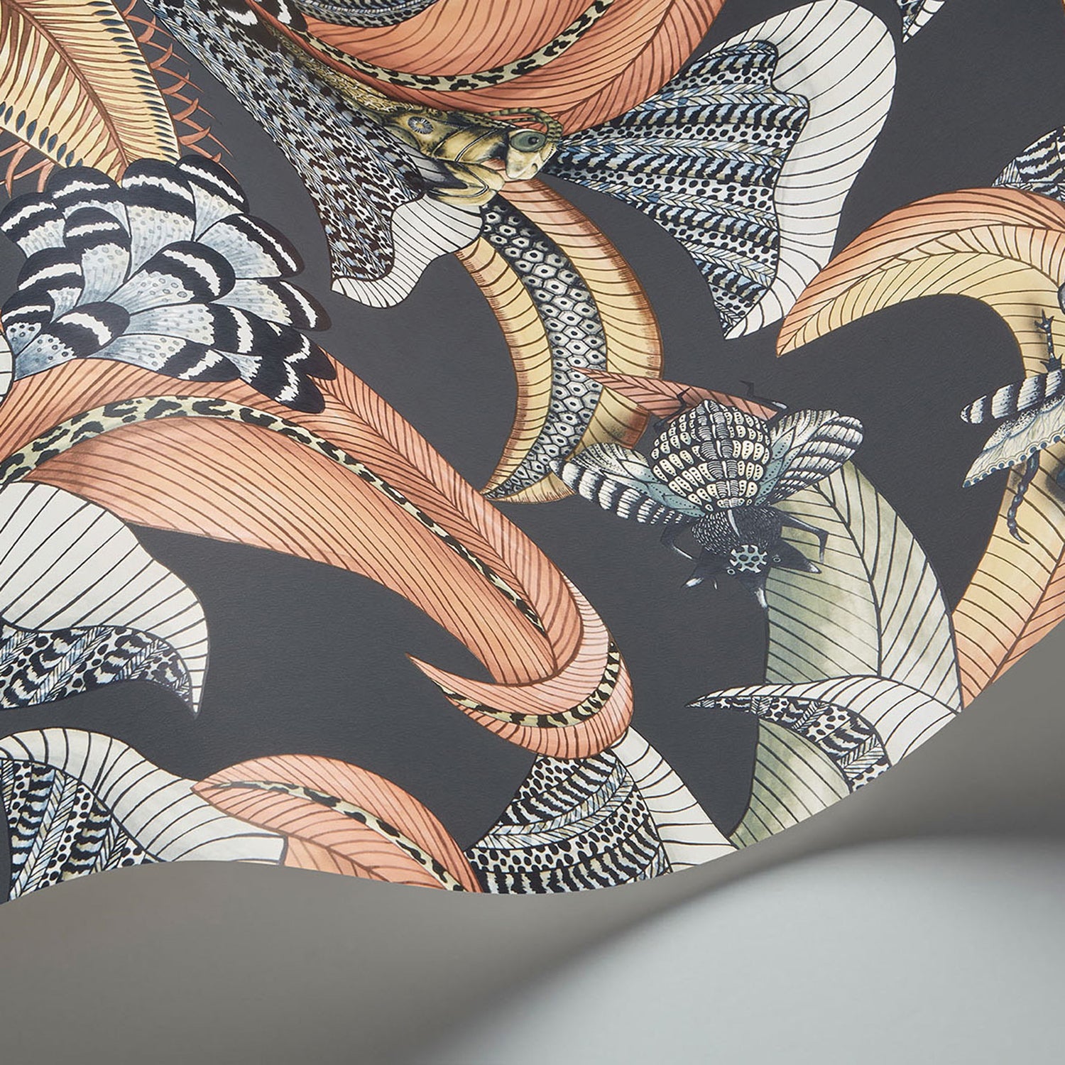 Cole & Son Ardmore Jabula Hoopoe Leaves Wallpaper