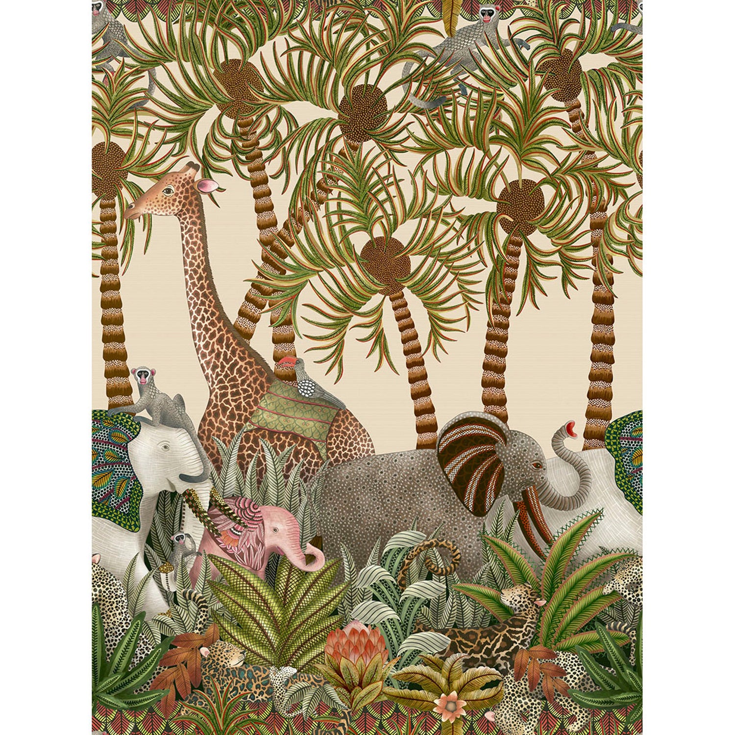 Cole & Son Ardmore Jabula Letaba March Grasscloth Wallpaper