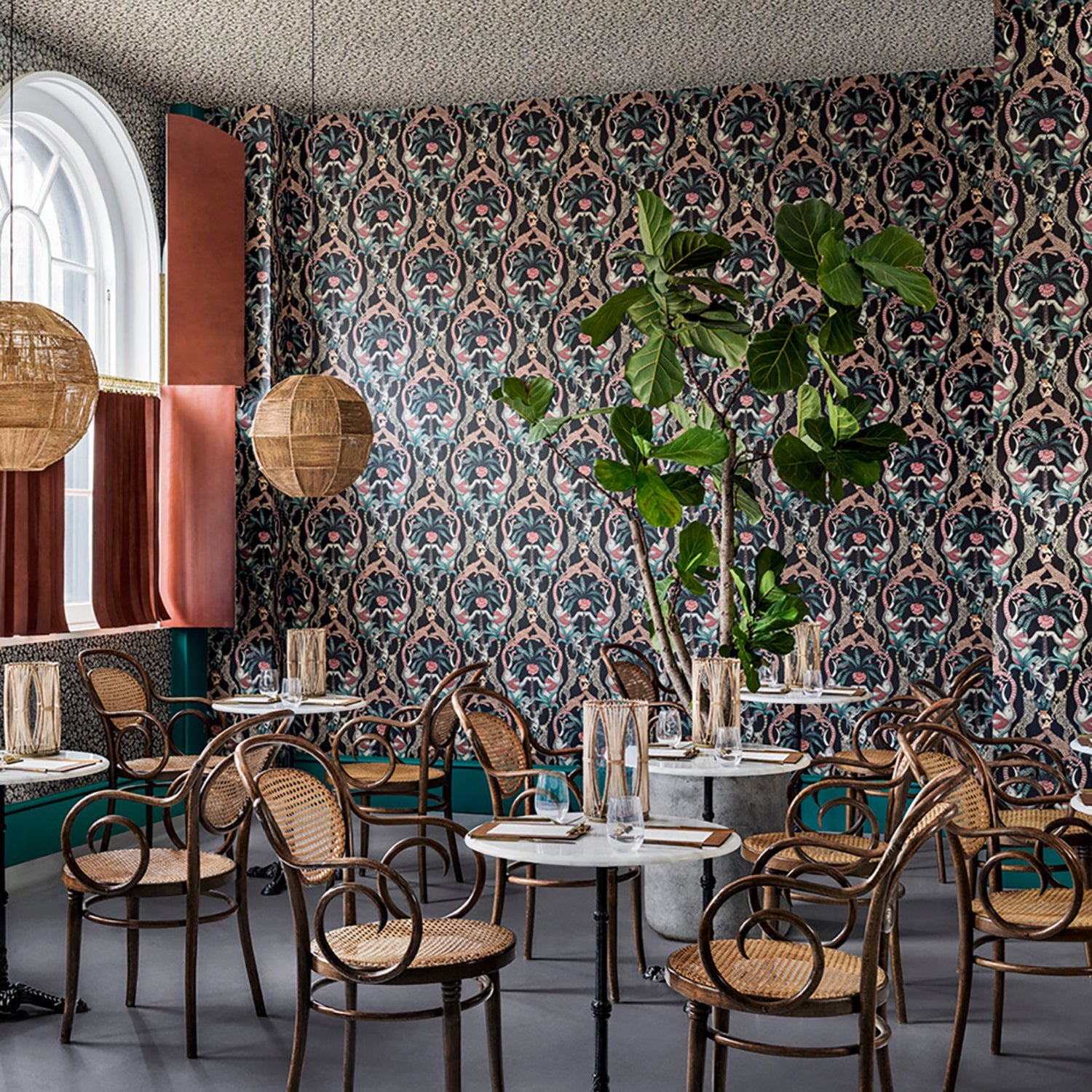 Cole & Son Ardmore Jabula Safari Totem Wallpaper