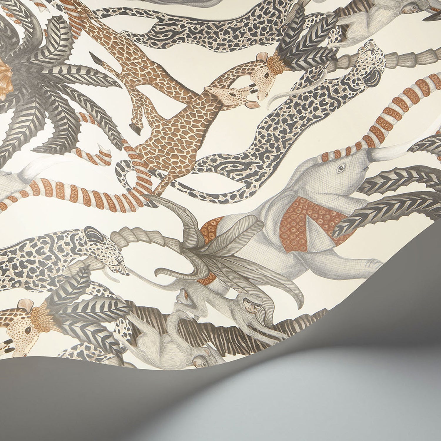 Cole & Son Ardmore Jabula Safari Totem Wallpaper
