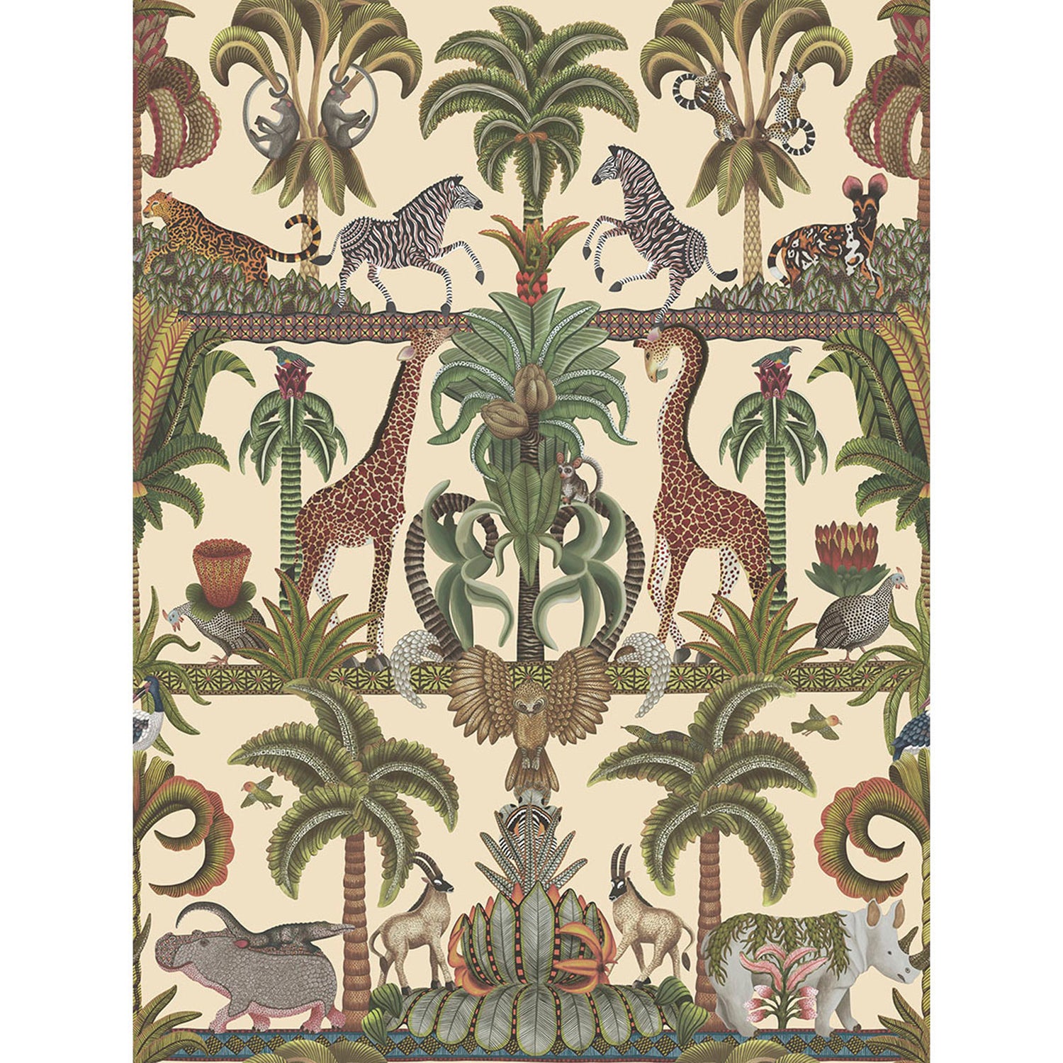 Cole & Son Ardmore Jabula Afrika Kingdom Wallpaper