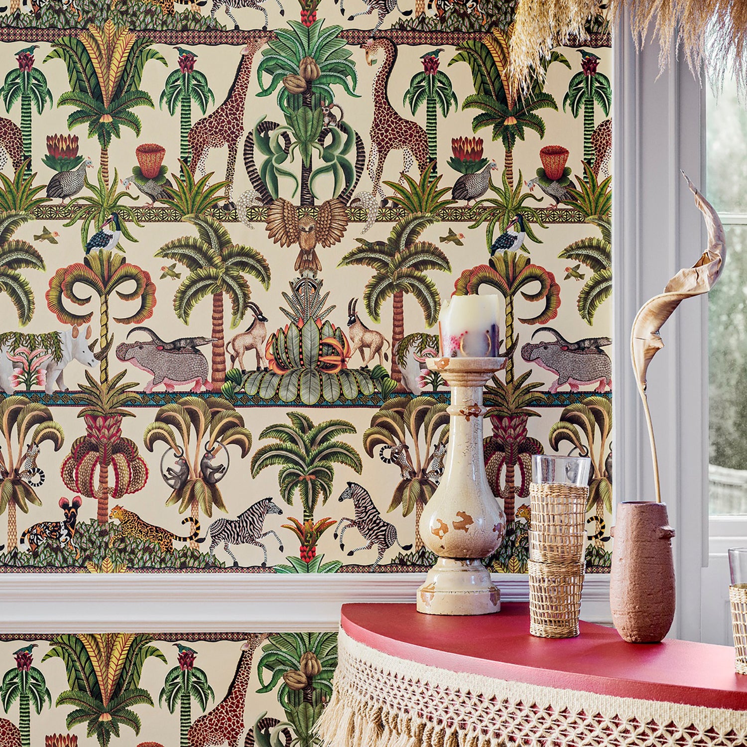 Cole & Son Ardmore Jabula Afrika Kingdom Wallpaper