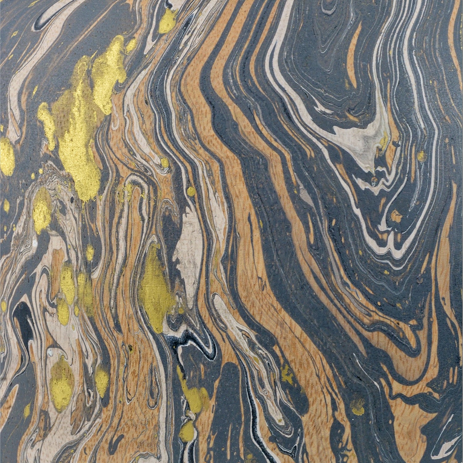 Currey & Co Brown Marbleized Double Gourd Vase - Final Sale