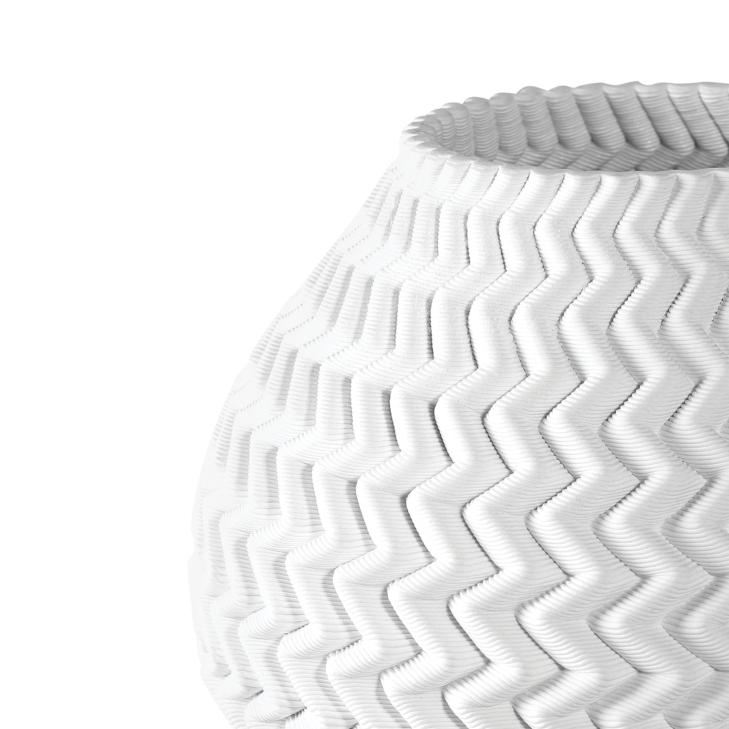 Currey & Co Plisse Vase