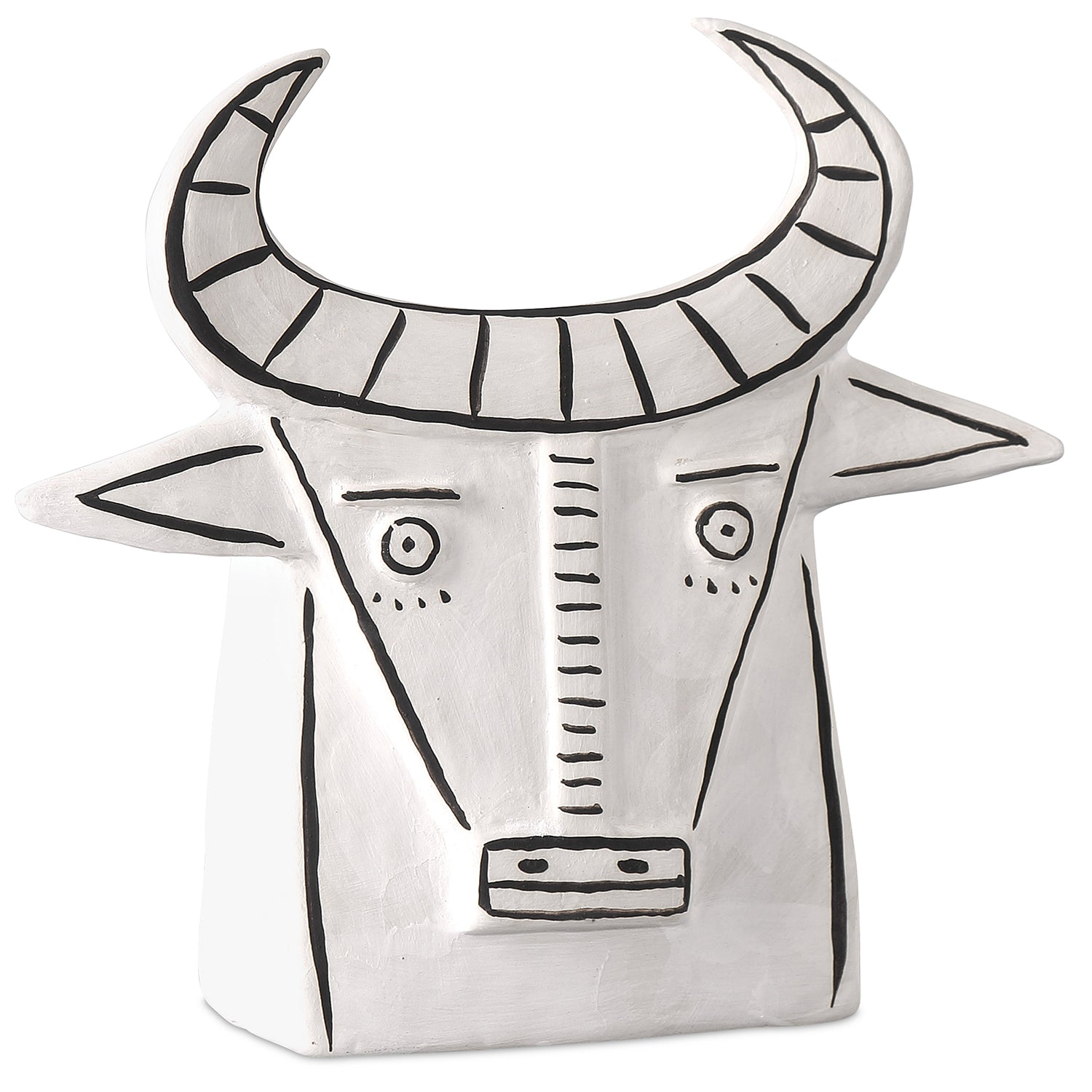 Currey & Co Frank the Bull Sculpture