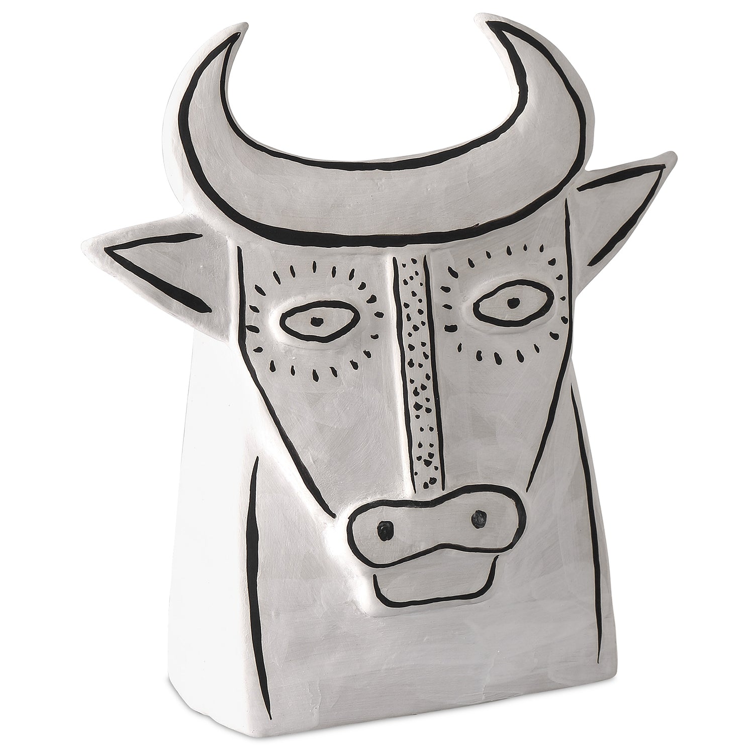 Currey & Co Thomas the Bull Sculpture