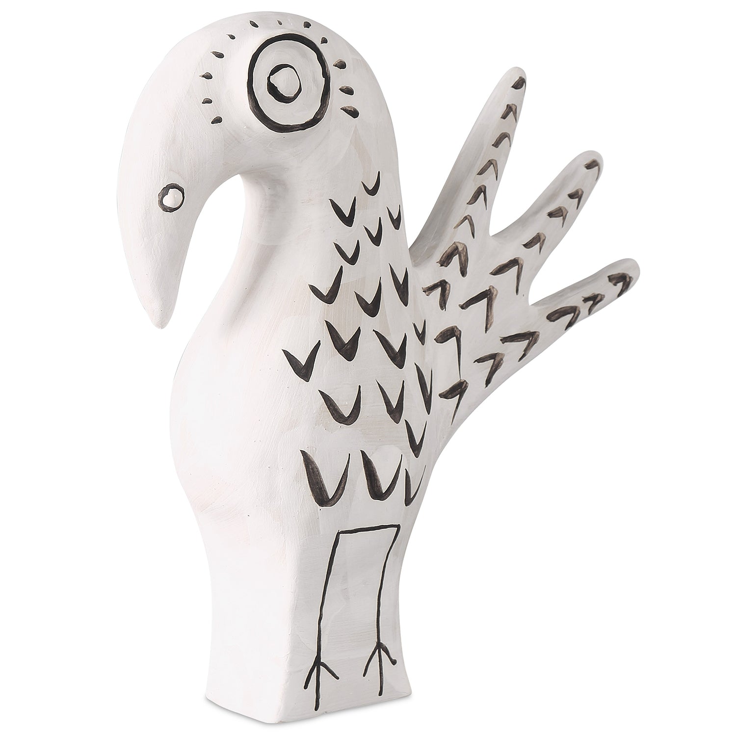 Currey & Co Norman the Peacock Sculpture